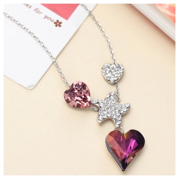 Swarovski Crystals The Kenda Starfish Necklace - Picture 4 of 4